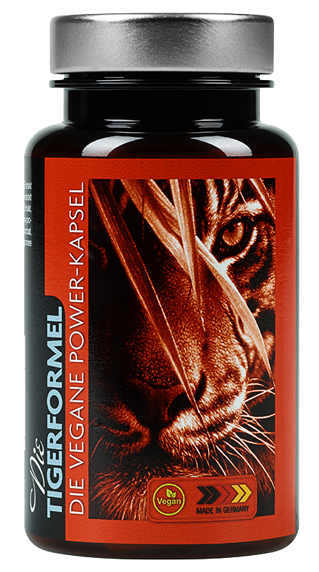 TigerFormel - Die vegane Power-Kapsel